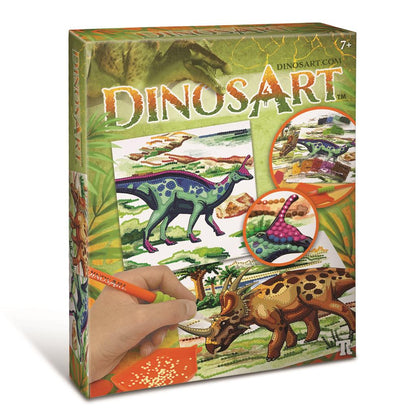 Dinosart. Láminas Pinta por números