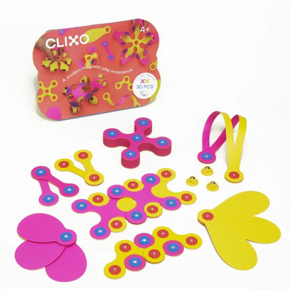 Clixo - Crew Pack (30 piezas) Amarillo y Rosa