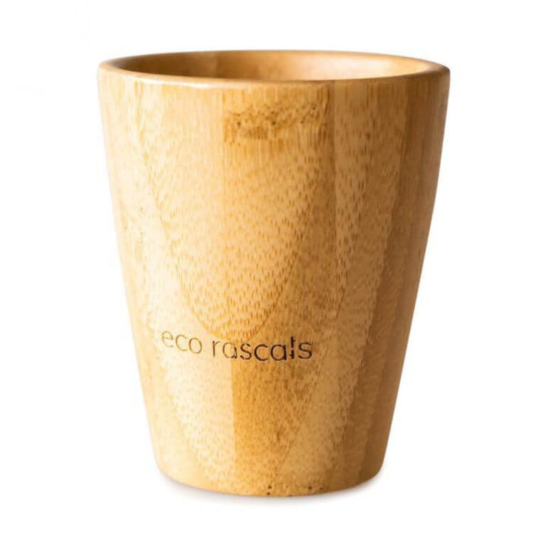 Vaso Bamboo 190 ml Amarillo Eco Rascals