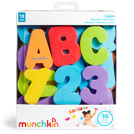Juguete baño - Letras y números - Munchkin