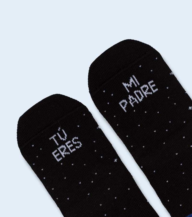 Mini calcetines "Tu eres mi padre"