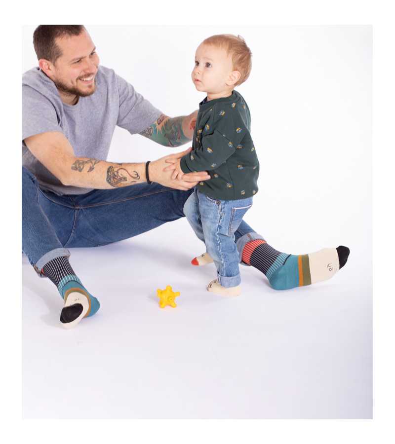 Mini calcetines "Mi papá es el mejor"