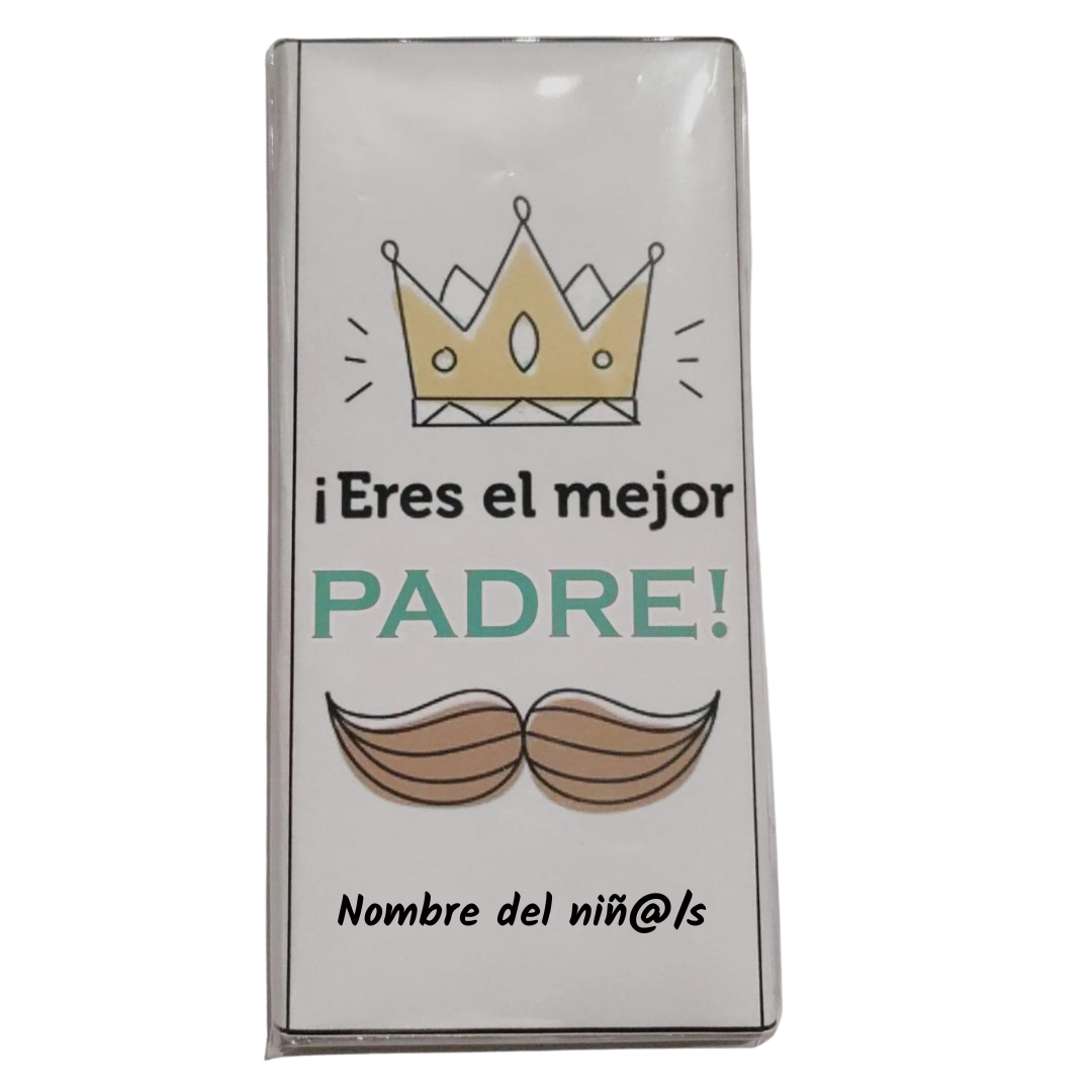 Tableta chocolate "Mejor Padre"