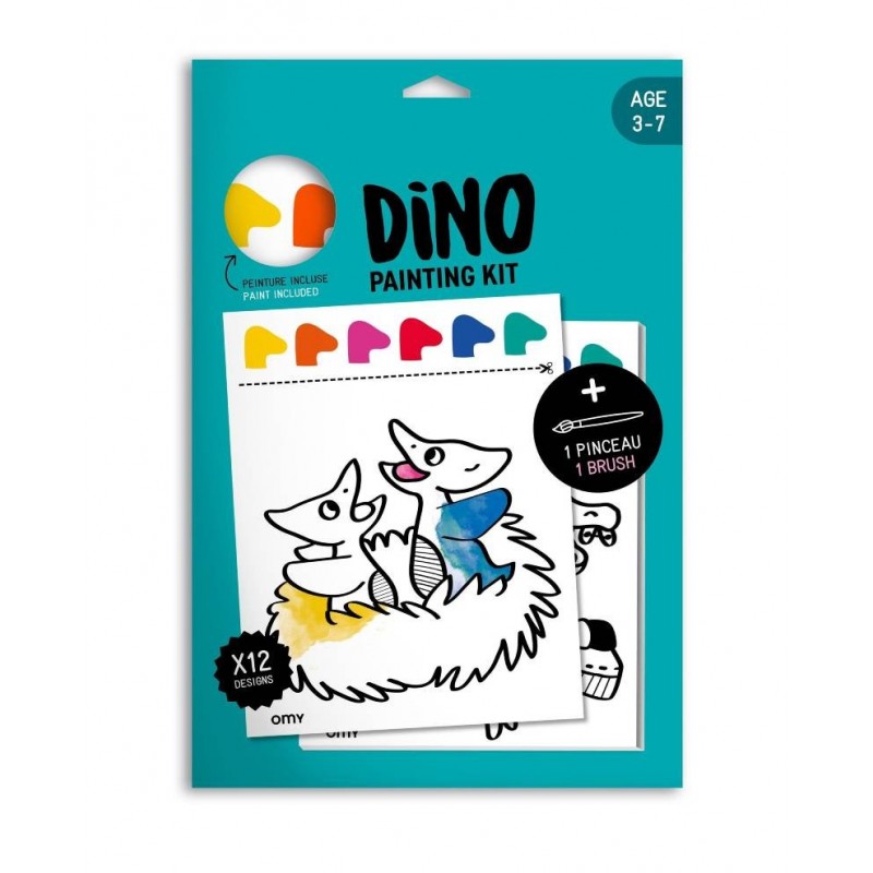Kit OMY de pintura Dinos