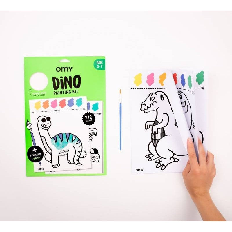 Kit OMY de pintura Dinos