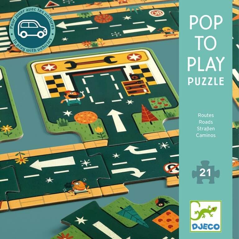 Pop To Play Carreteras DJECO